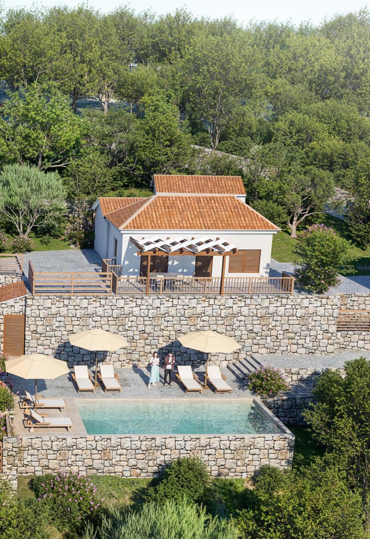Vozas Villas - Traditional Houses With Great View ตรากากิ ภายนอก รูปภาพ