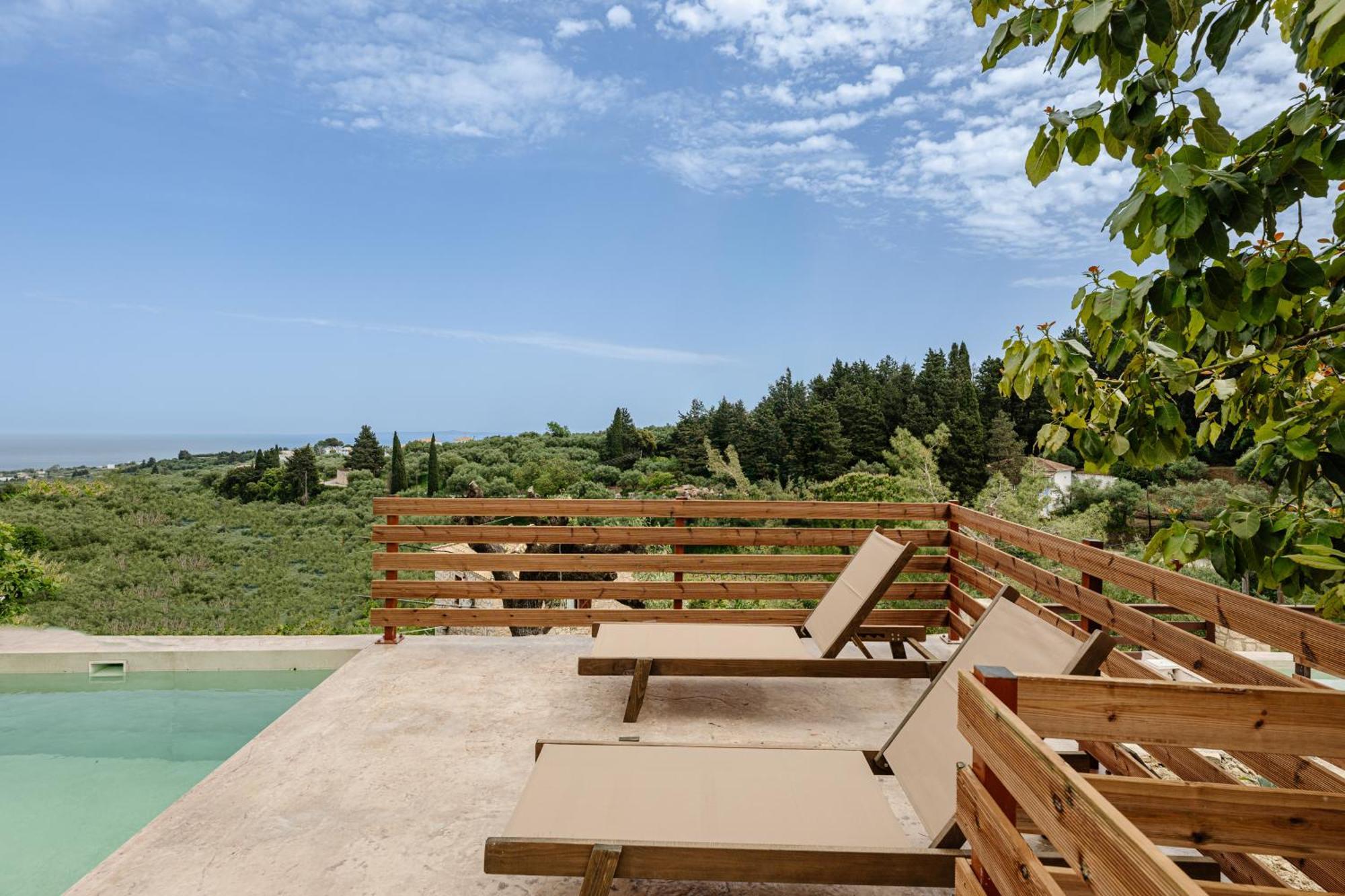 Vozas Villas - Traditional Houses With Great View ตรากากิ ภายนอก รูปภาพ